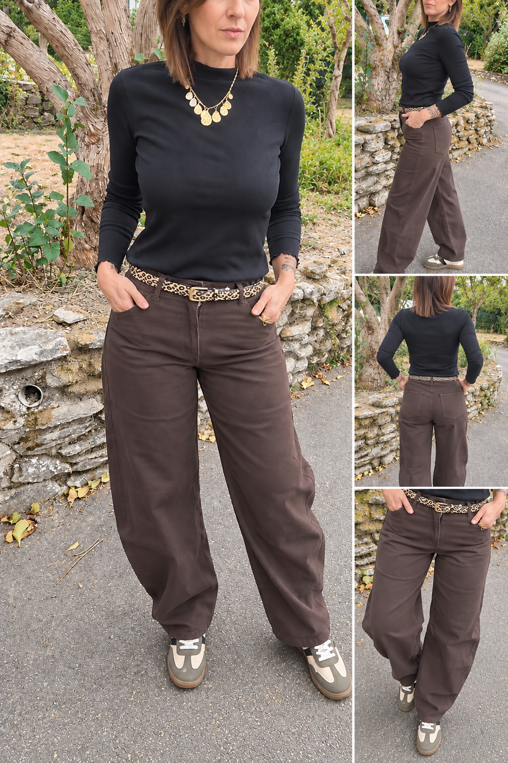 Jeans Balloon Chocolat