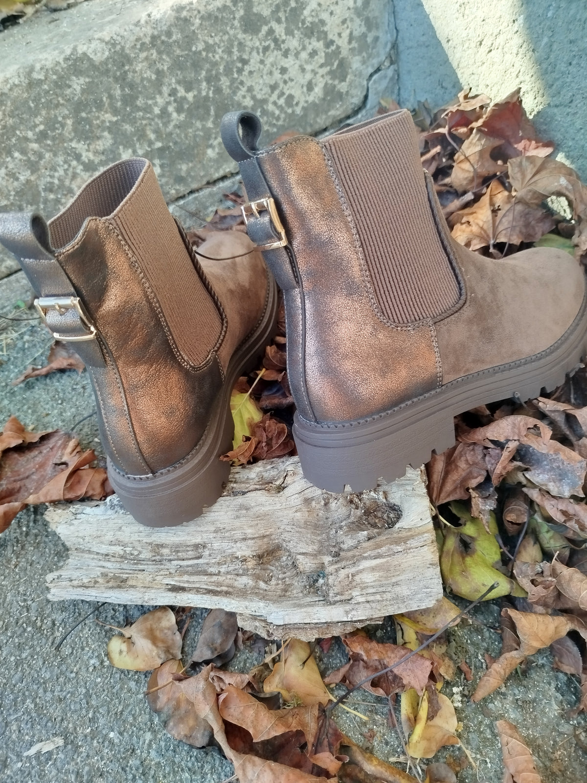 Bottines Chloé – Chocolat – 36 €