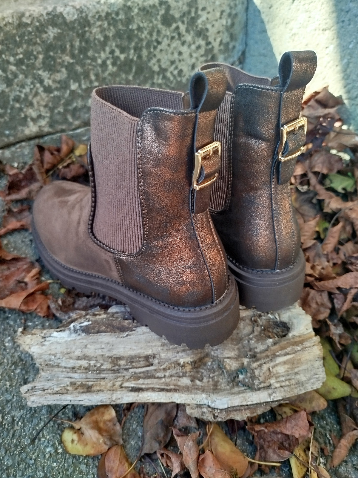Bottines Chloé – Chocolat – 36 €