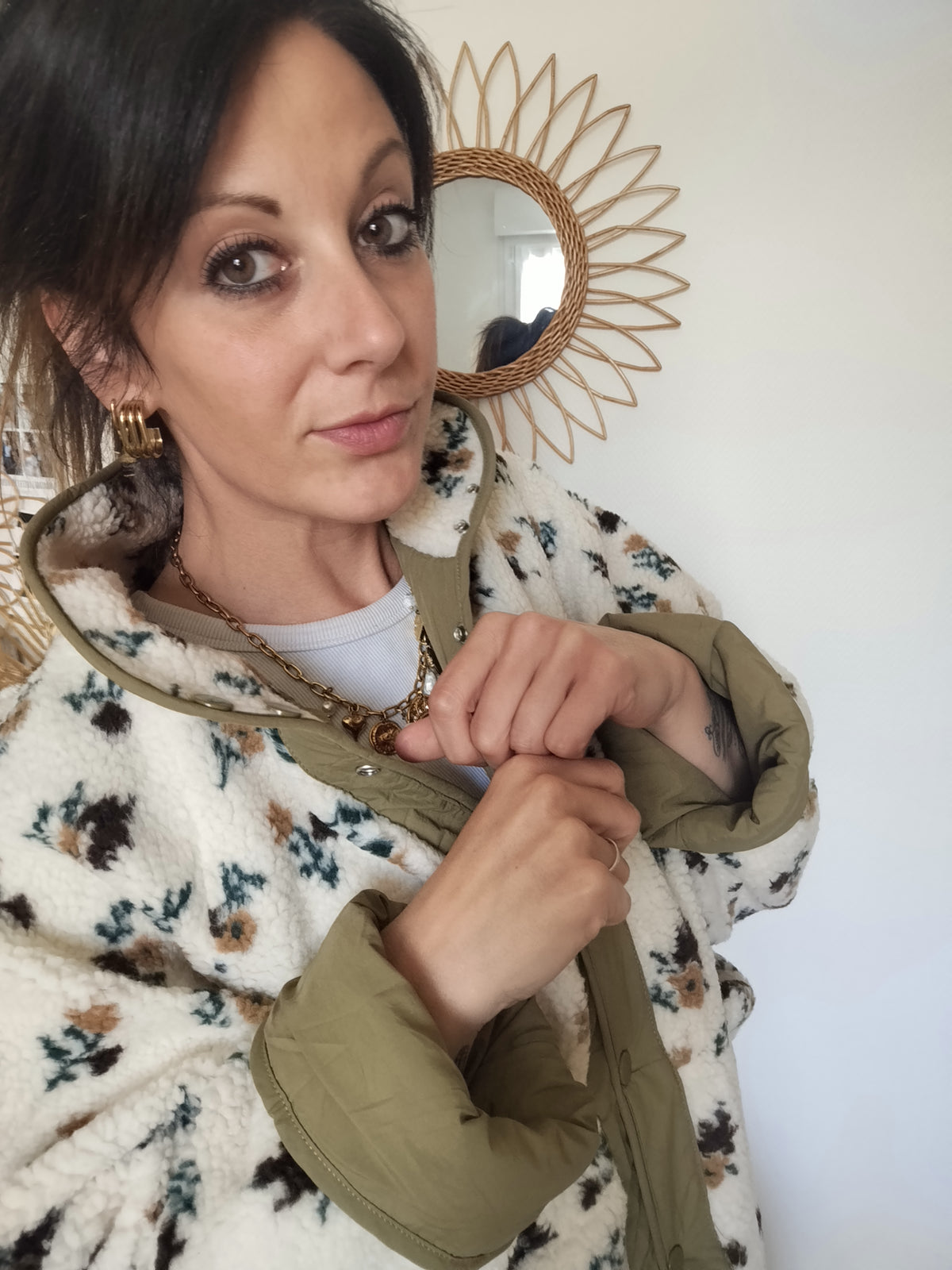 Veste Daphné réversible
