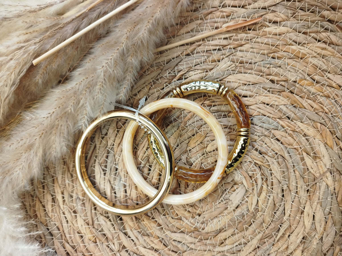 Bracelet Djenna – Trio de bracelets 🤎✨