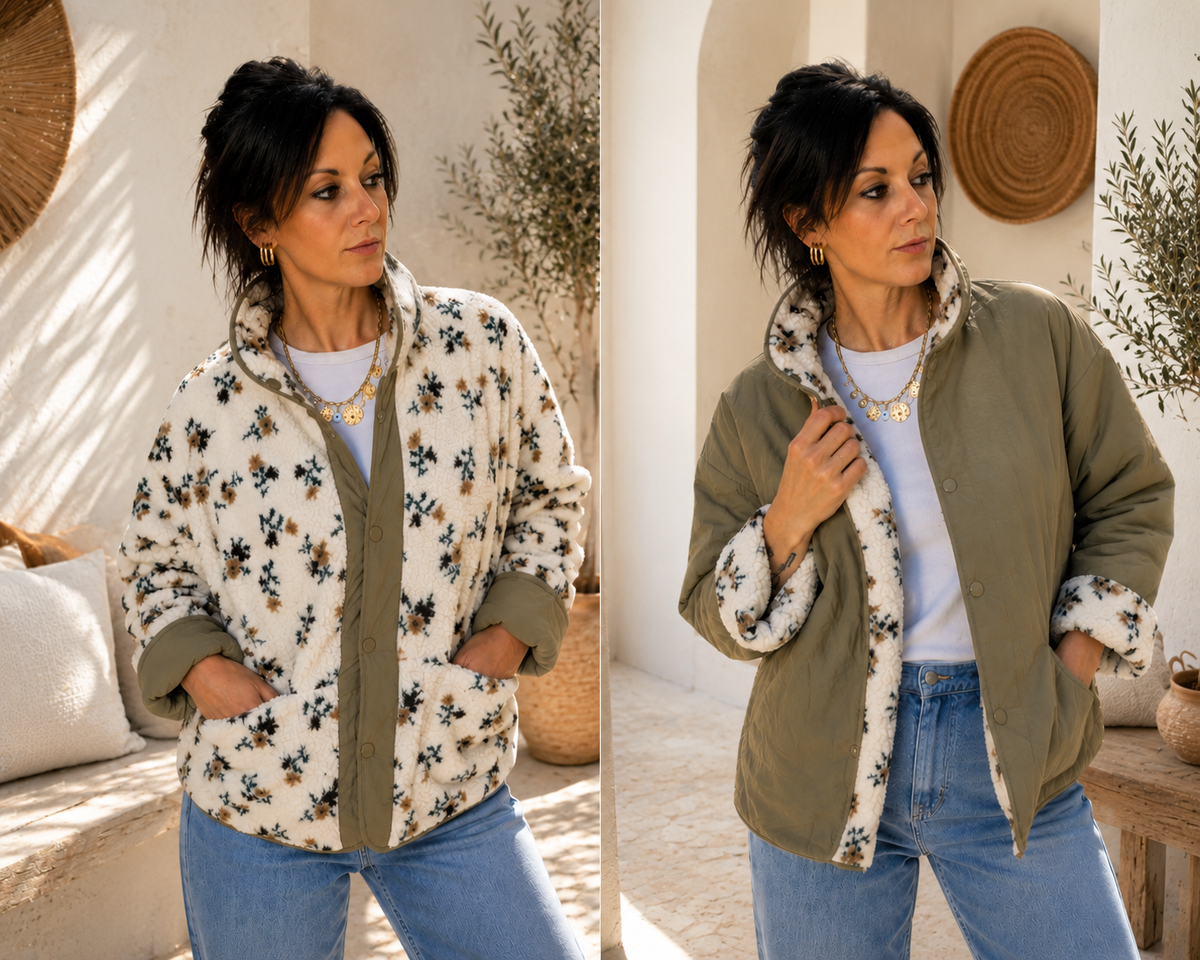 Veste Daphné réversible
